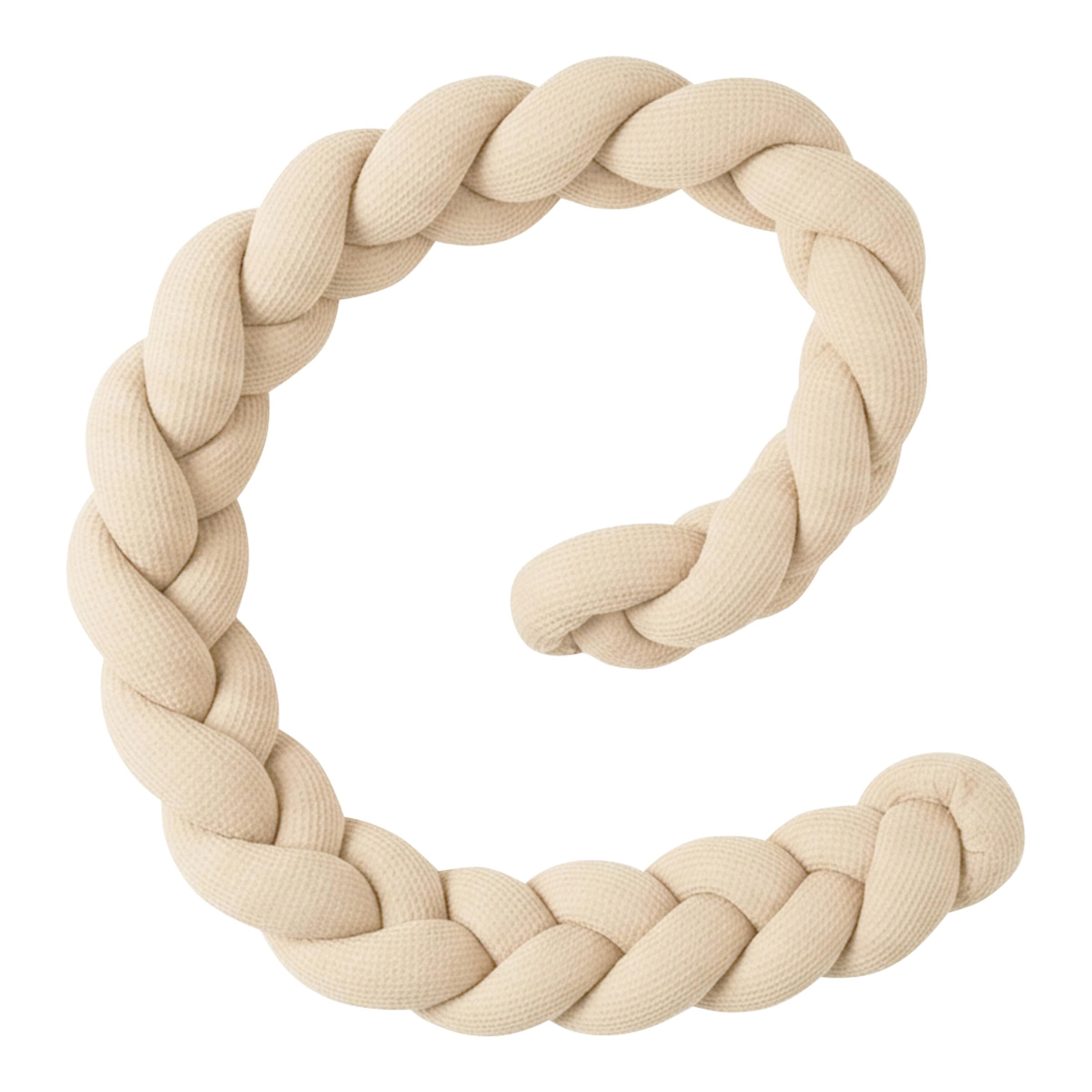 Nordic Coast Company Nestchenschlange Waffelpiqué 200 cm