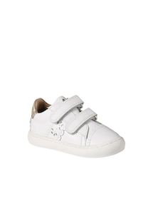 Baby Klett-Sneakers aus Leder