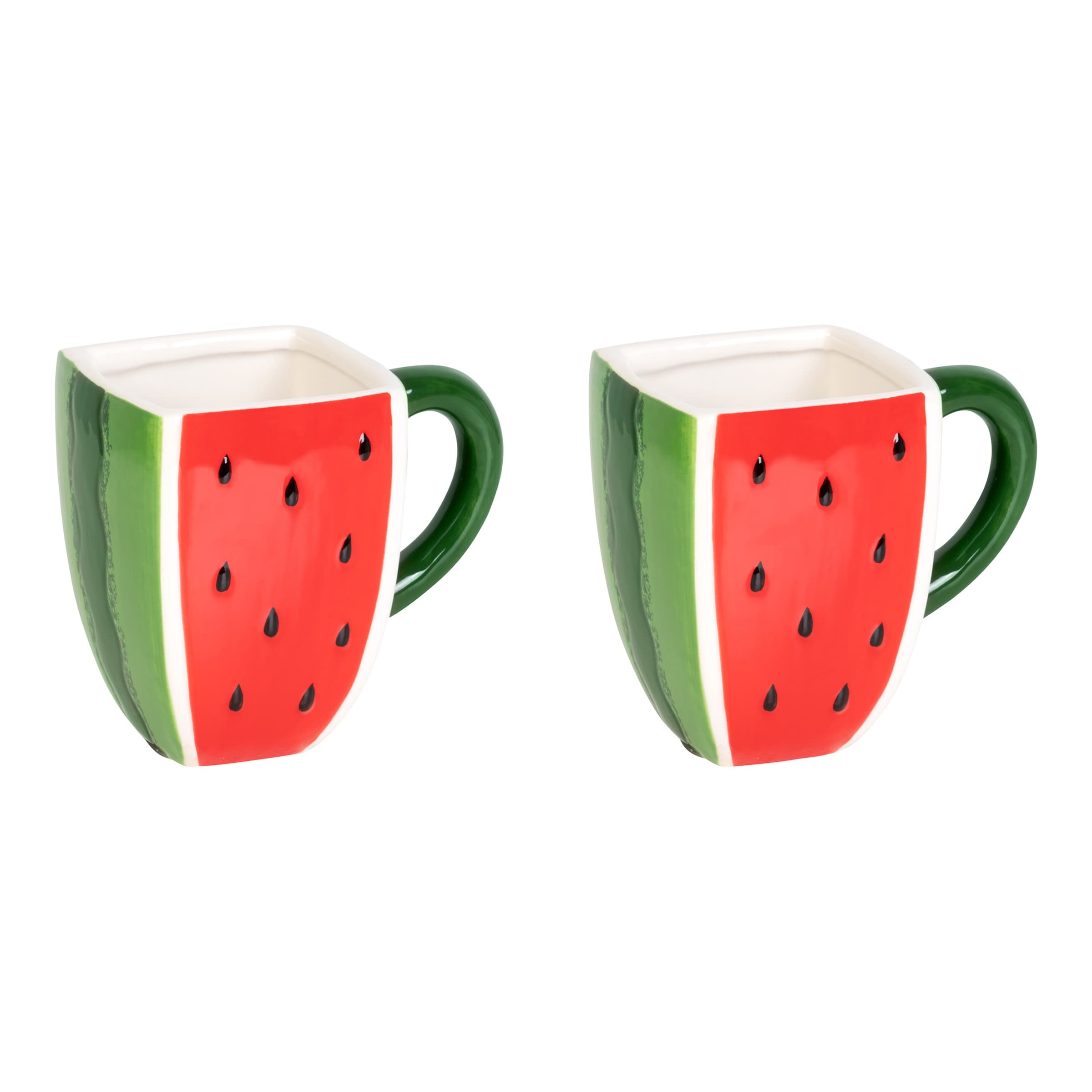 Tassen-Set „Melone“, 2 Stück je 450 ml