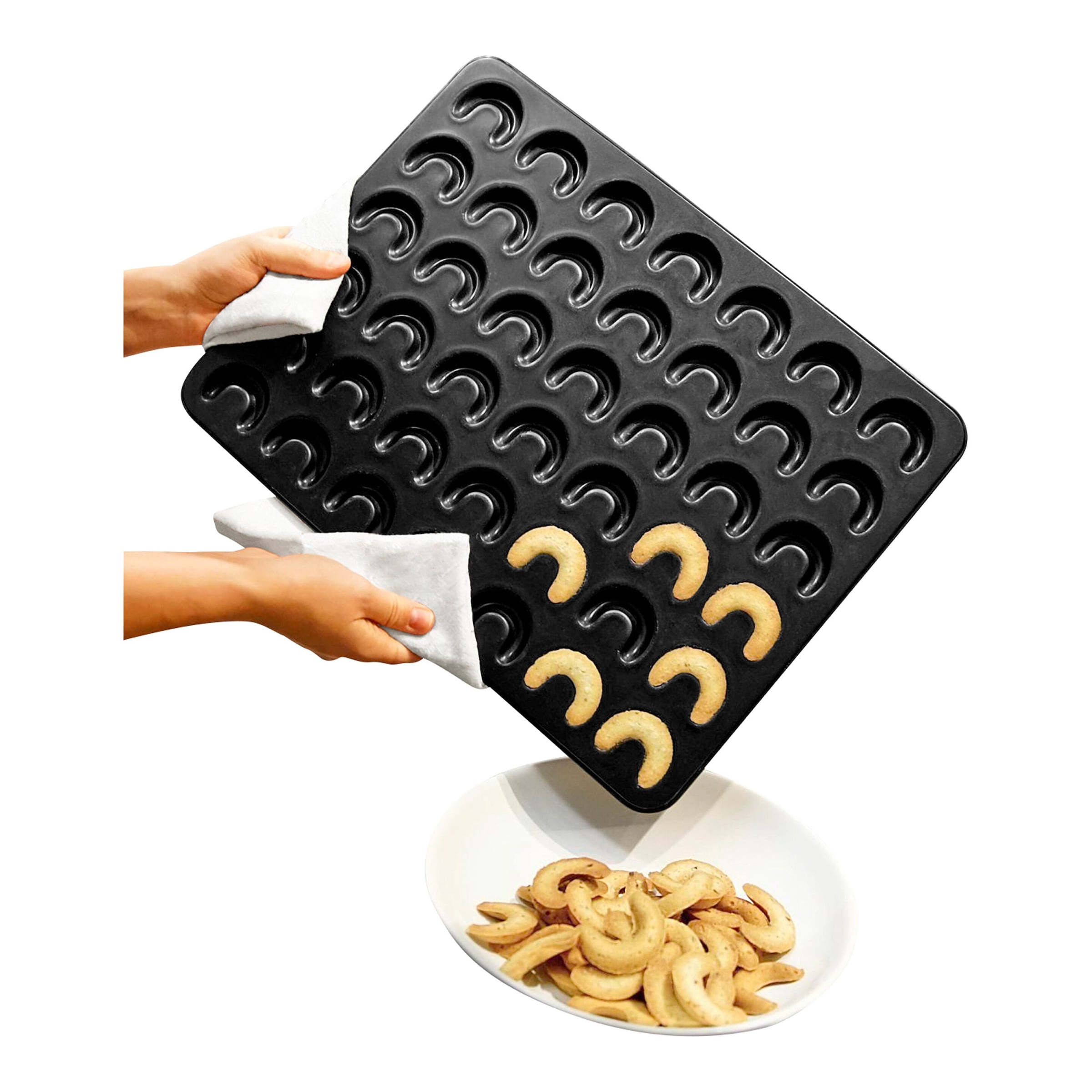 42er-Vanillekipferl-Backblech