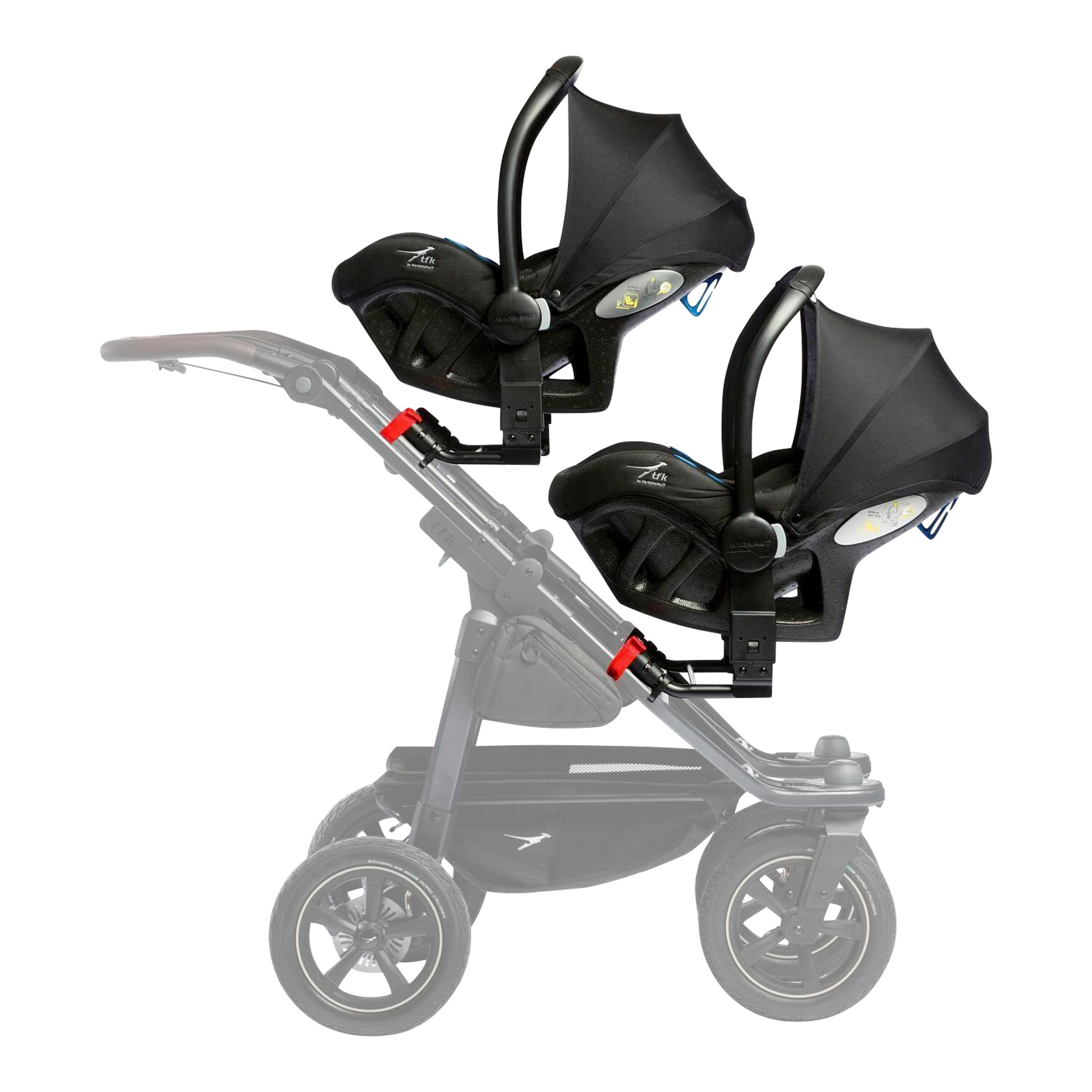 Tfk Babyschalen Adapter für mono, pro schwarz