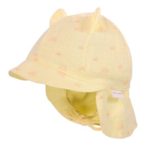 Schirmmütze mit Nacken- und UV-Schutz Ohren Sonne