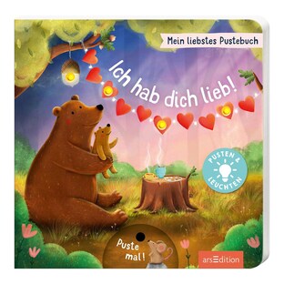 Livre à souffler Mein liebstes Pustebuch - Ich hab dich lieb!