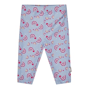 Legging-corsaire de bain avec empiècement couche et protection anti-UV arc-en-ciel