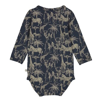 Henley-Body langarm Safari