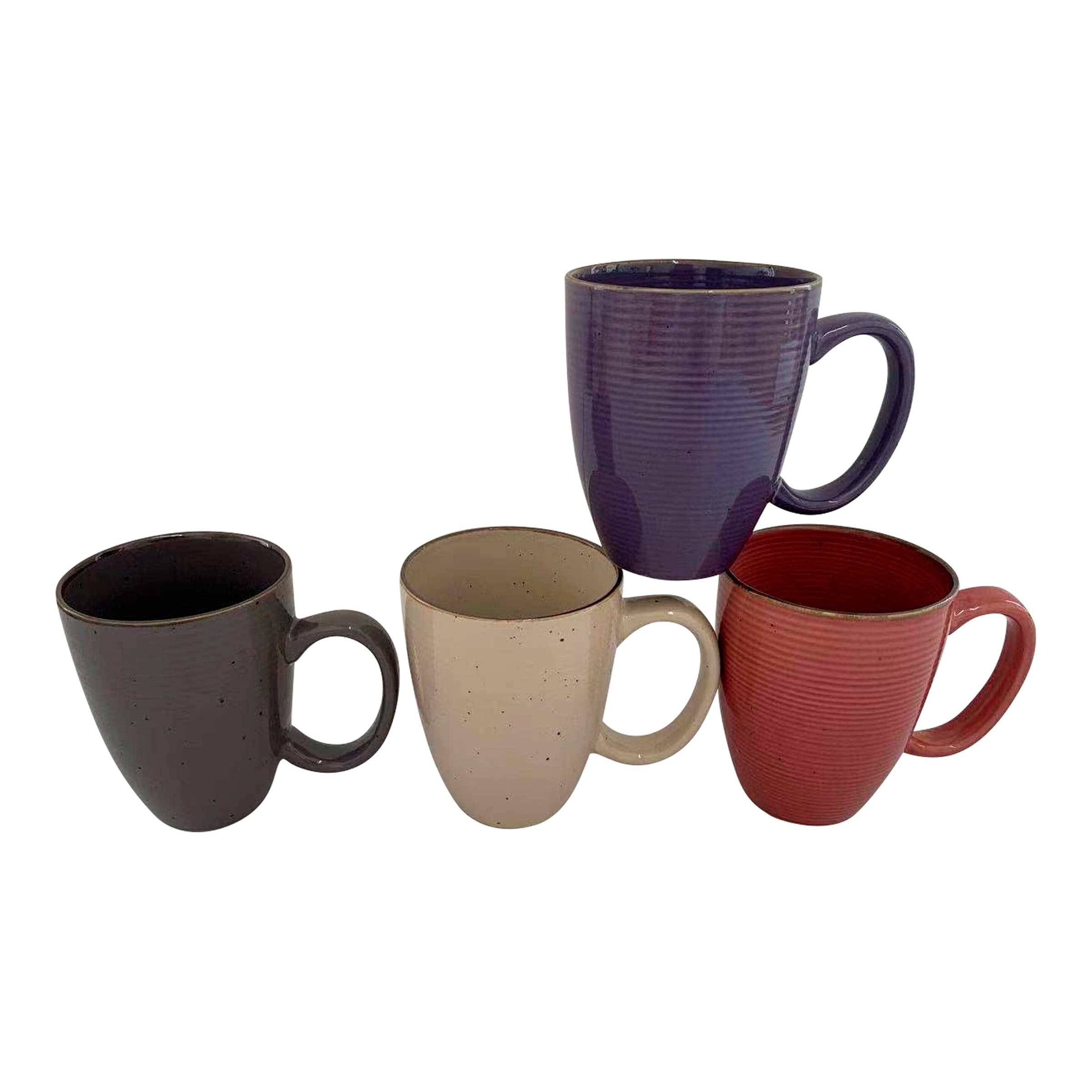 Tassen-Set "Natur", 4 Stück je 410 ml