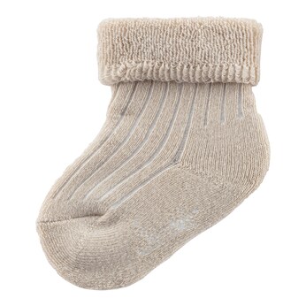 Socken mit geripptem Vollplüsch