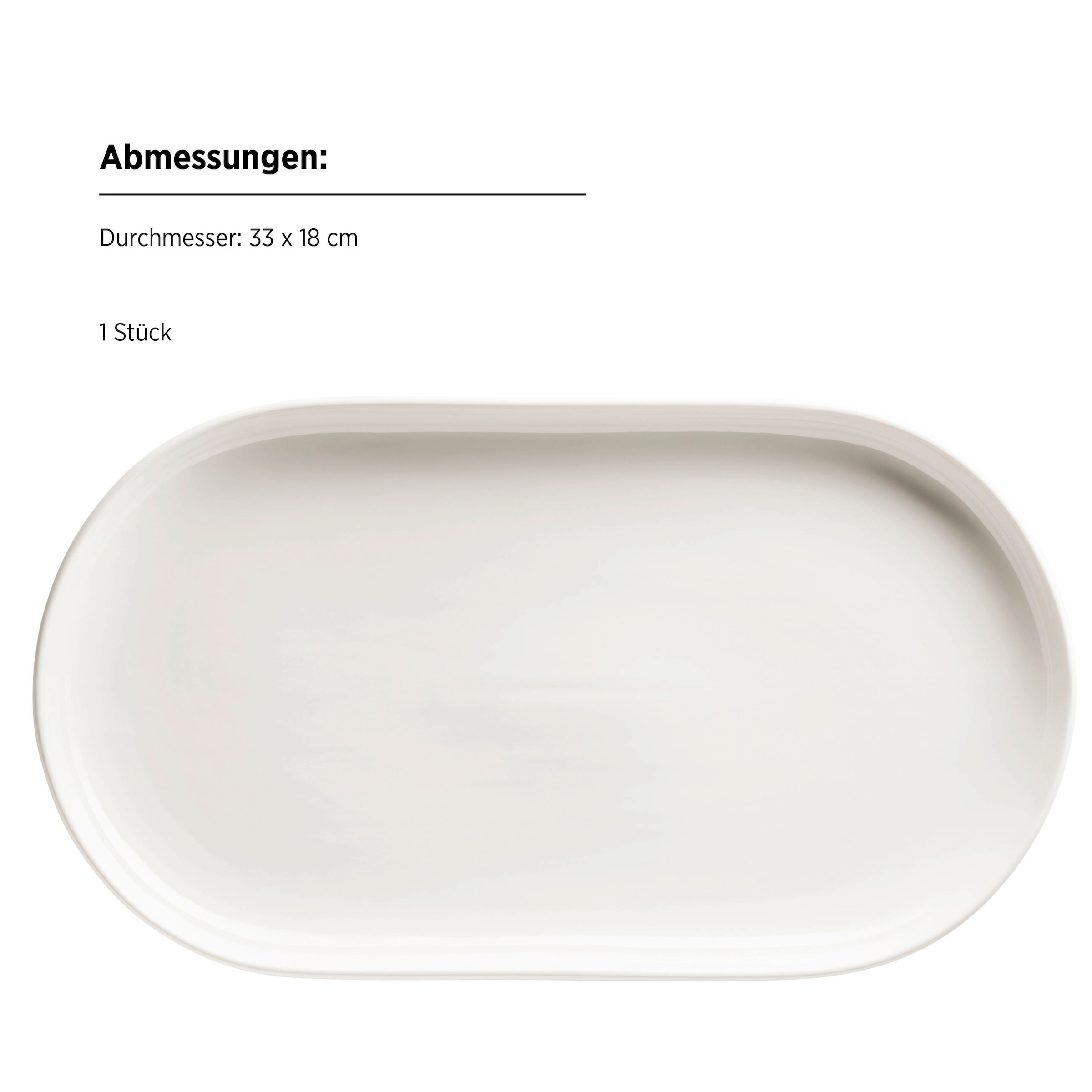 Mäser Plattenset, Porzellan Taya Weiß