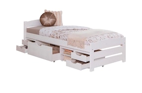Stauraumbett Seniorenbett „Loni“,  Funktionsbett, Seniorenzimmer