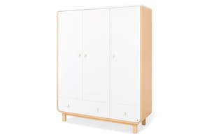 Kleiderschrank Round groß 3-türig