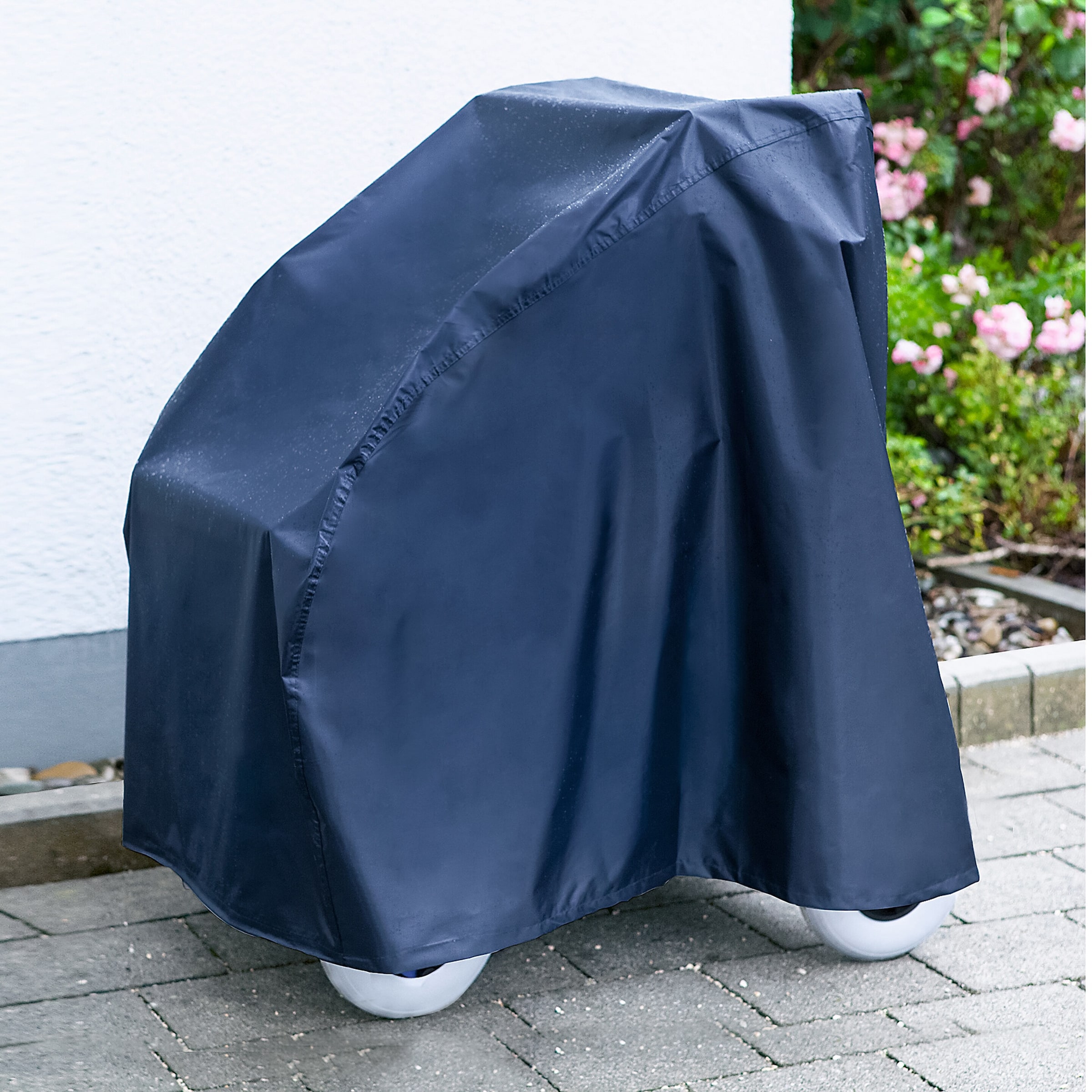 Rollator-Garage blau