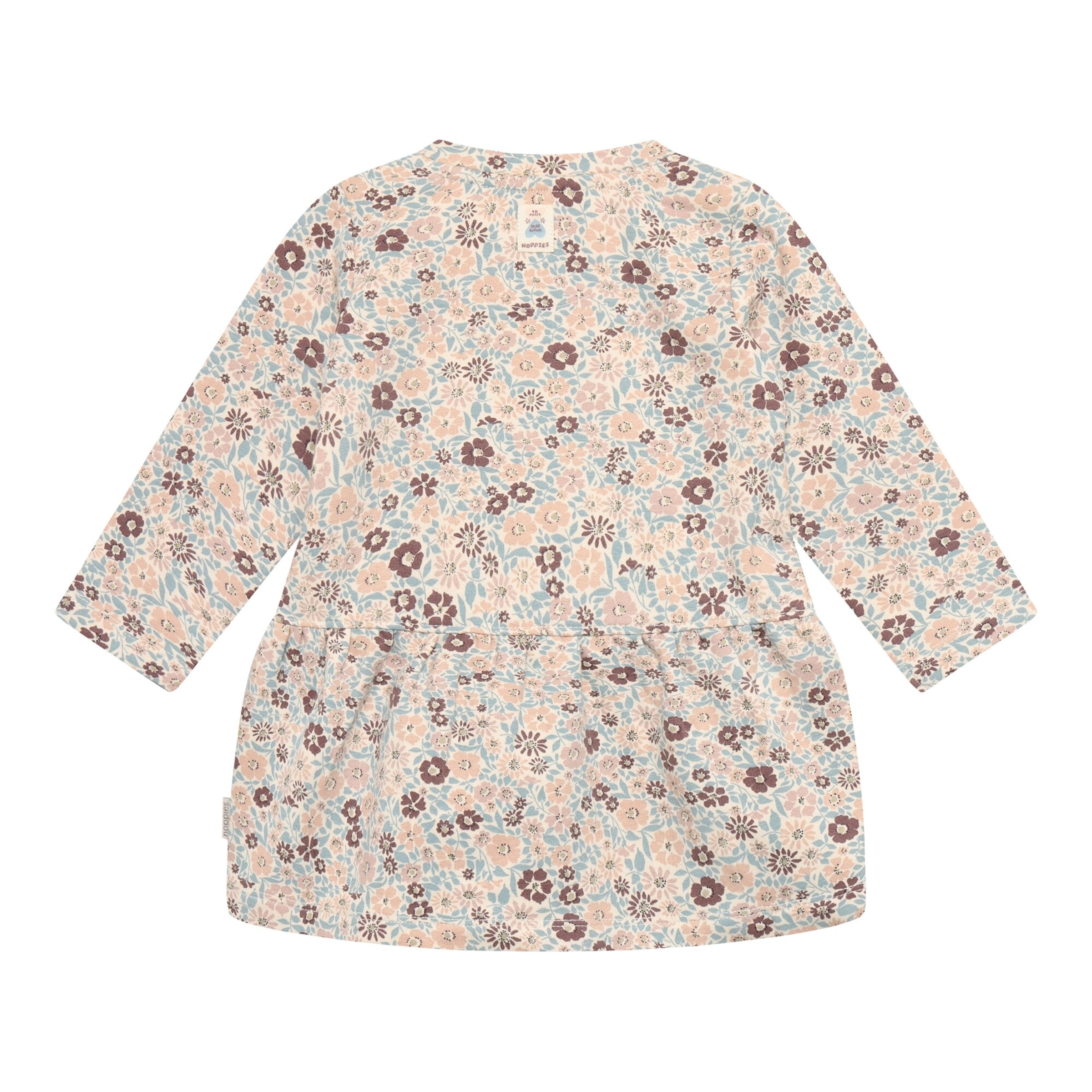 Noppies Kleid langarm Volant Blumen
