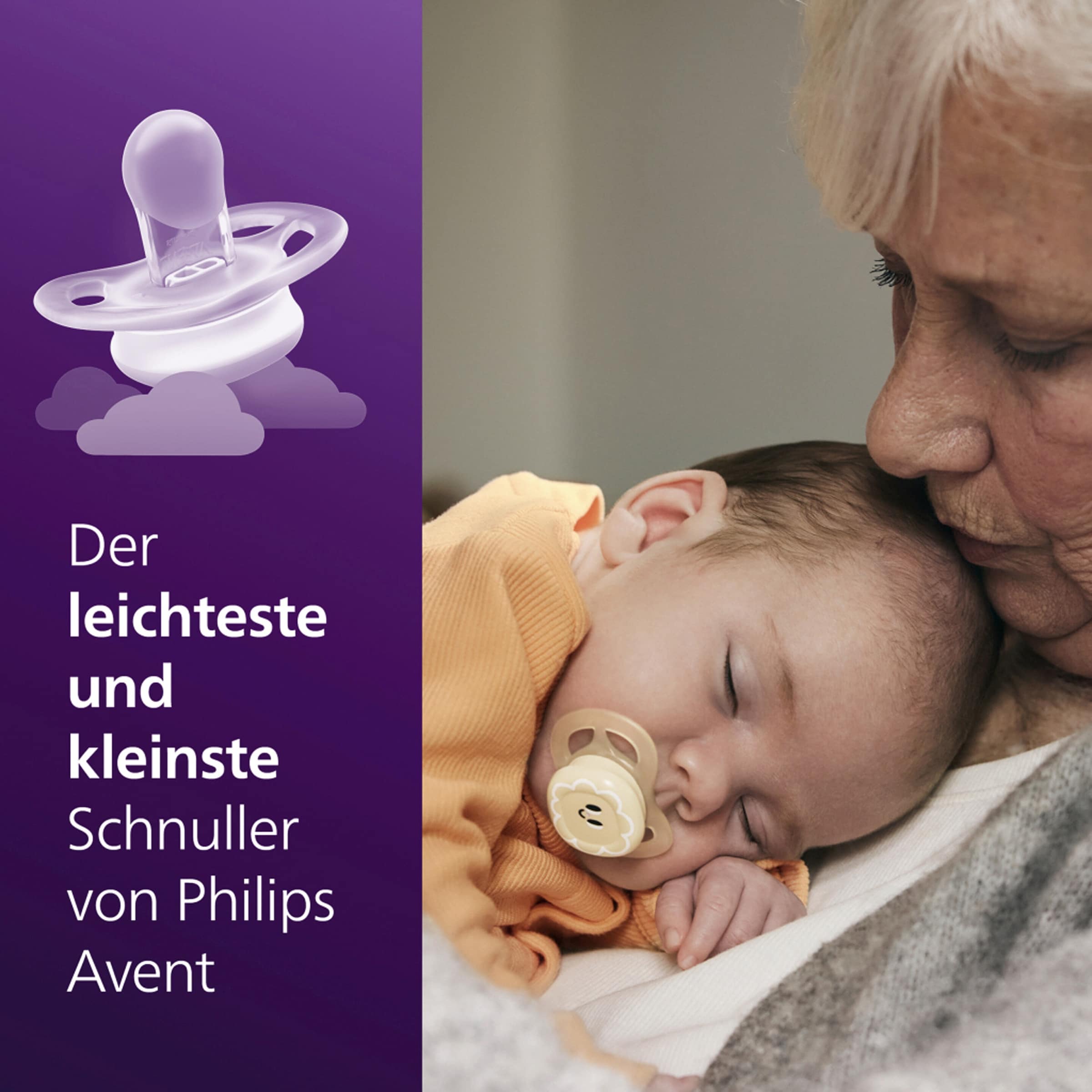 2er-Pack Schnuller ultra start, 0-2M