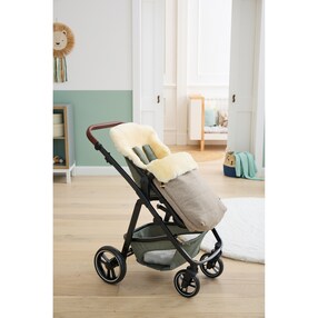 Winterfußsack Lammfell Lille Wool für Kinderwagen, Buggy