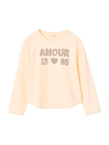 Langarmshirt mit Applikation Mädchen, Baumwolle