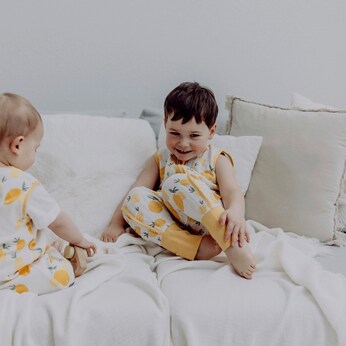 Sommer-Sleepoverall Musselin 0.5 TOG
