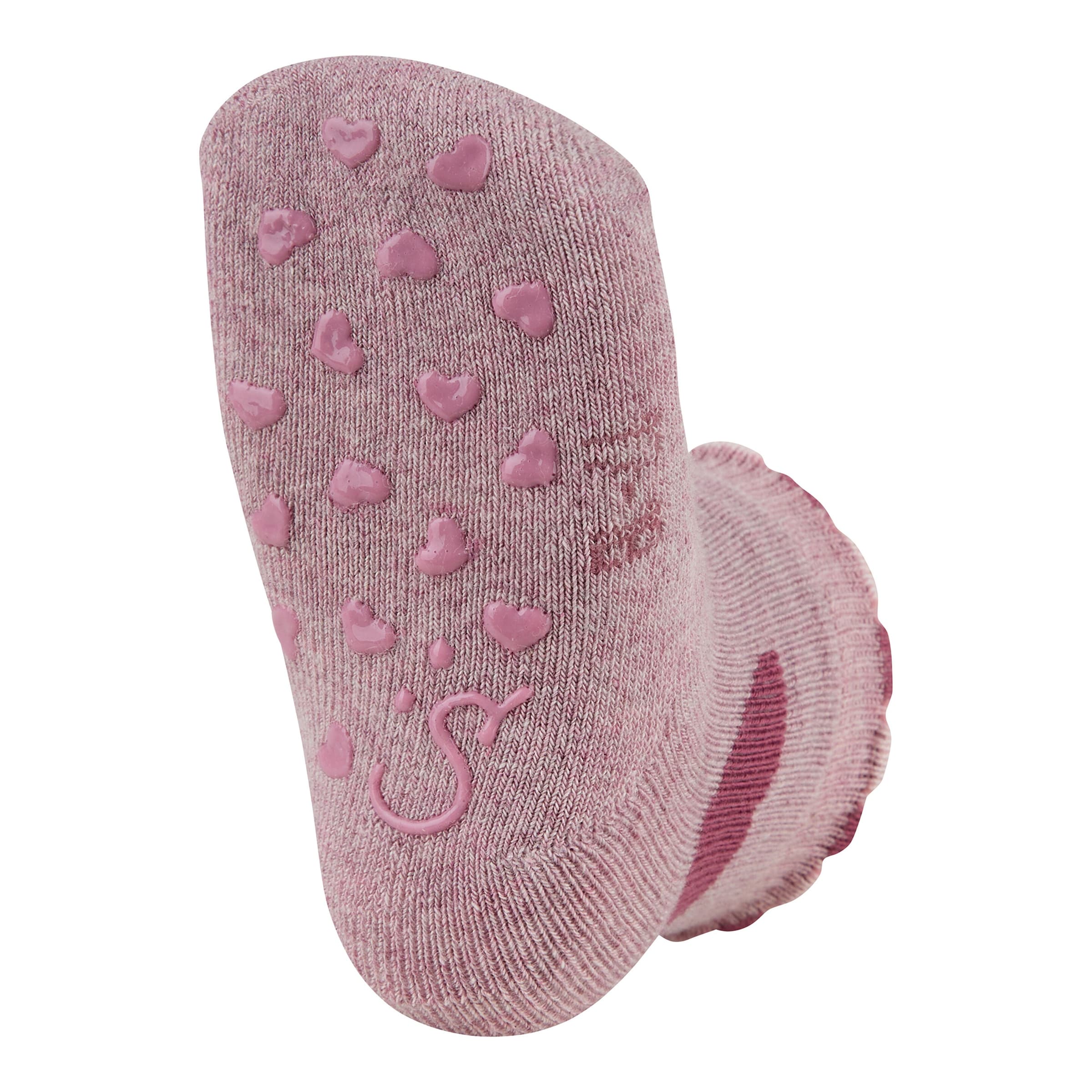 Thumbnail - Sterntaler 2er-Pack ABS-Krabbelsocken Katze Herz