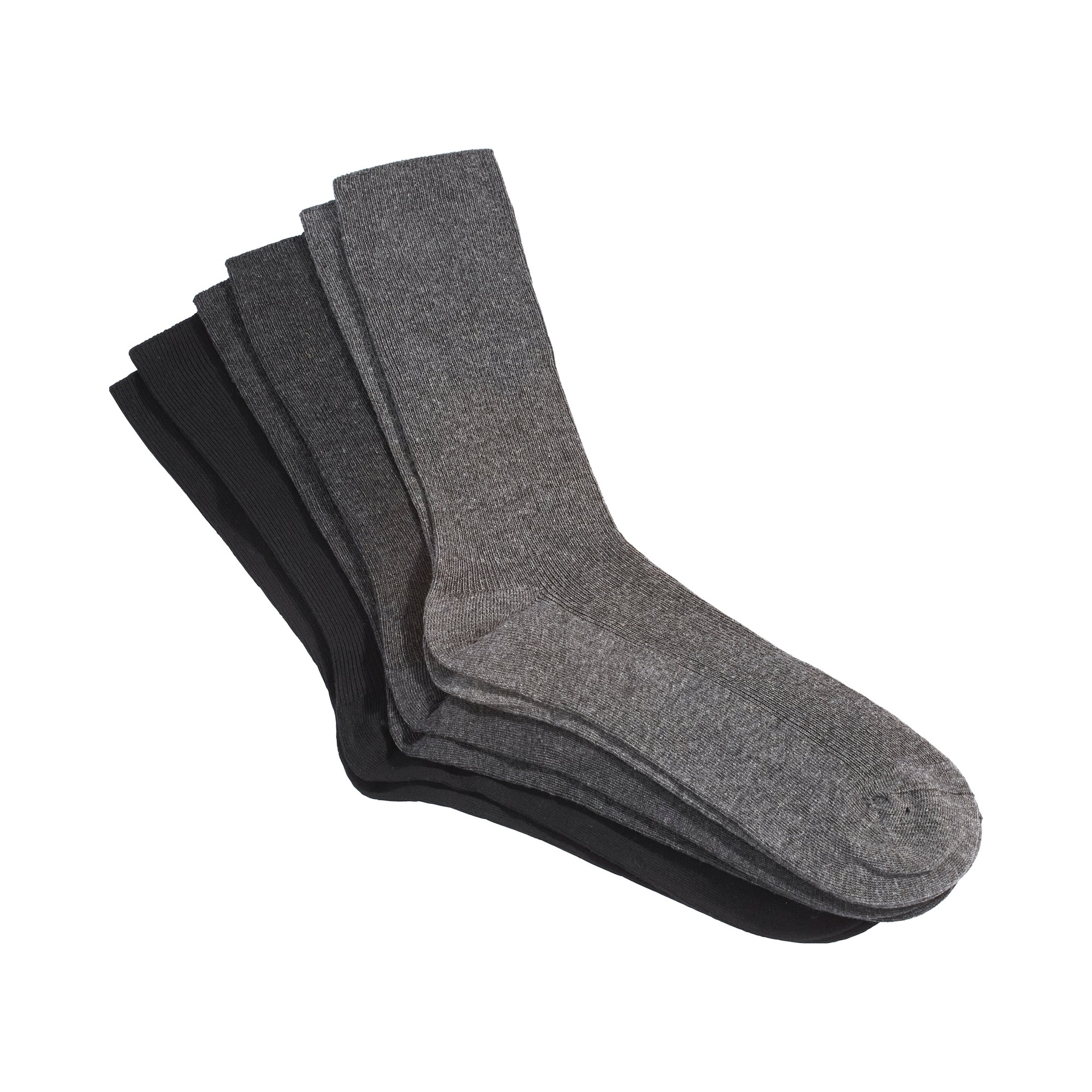 Venensocken, 3 Paar grau schwarz