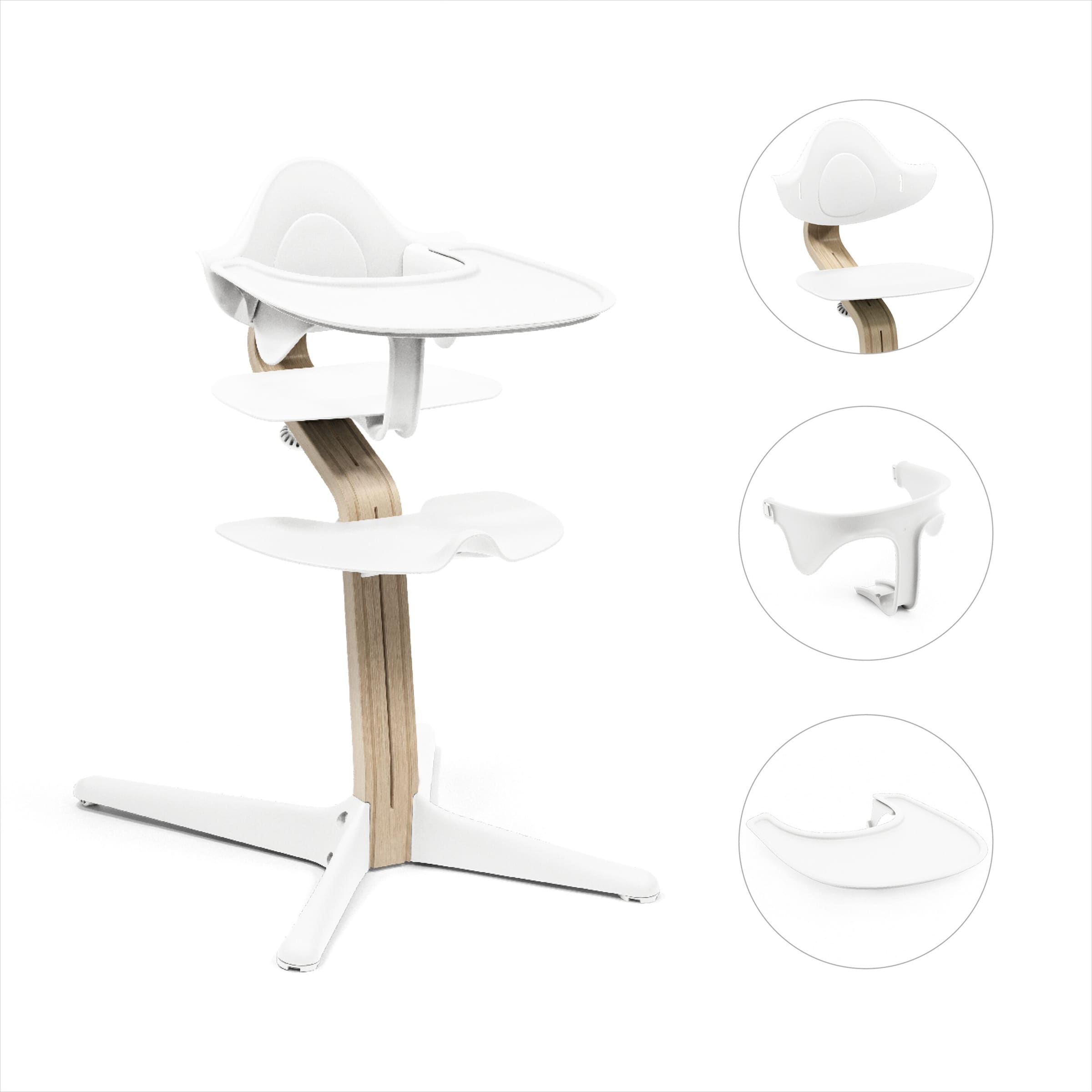 Stokke® Nomi Bundle Hochstuhl inkl. Babyset und Tray