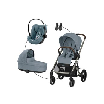 Kombikinderwagen Balios S Lux Trio-Set inkl. Babyschale Cloud G