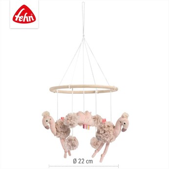 Holz-Mobile Flamingo 22cm