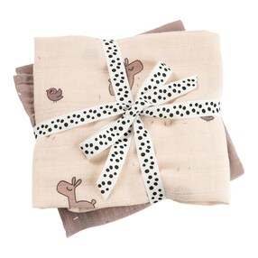 2er-Pack Mullwindeln 65x65 cm