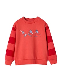 Jungen Skateboard-Sweatshirt mit Recycling-Polyester
