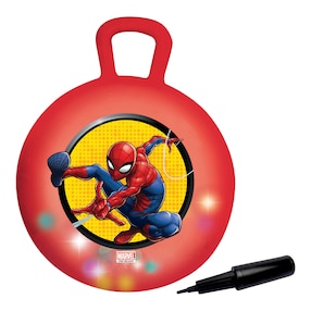 Hüpfball mit Licht-Effekt Spider-Man