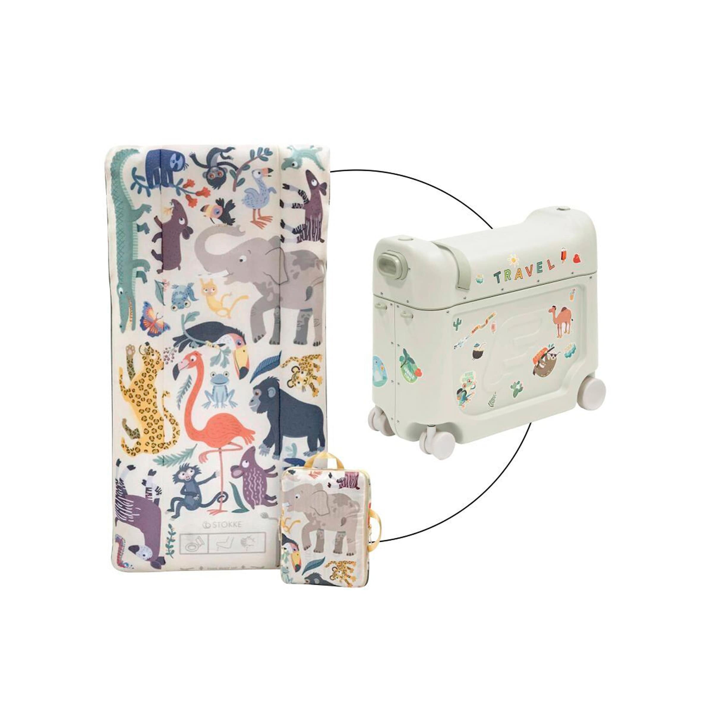 Stokke® Jetkids™ By Stokke® Reisekoffer BedBox inkl. aufblasbare Matratze CloudSleeper