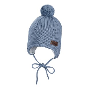 Winter-Strickmütze Bommel