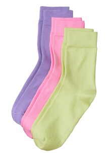 Socke im 3er- Pack aus Bio-Baumwolle