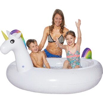 Pool Einhorn 196x132x77 cm
