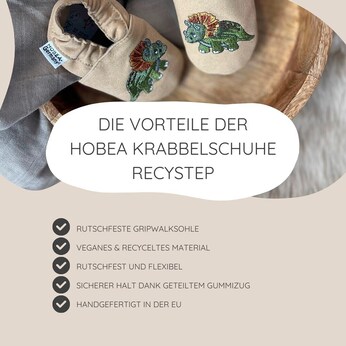 Kinderschuhe RecyStep Maus grau