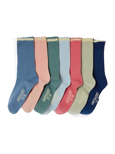 7er-Pack Mädchen Socken