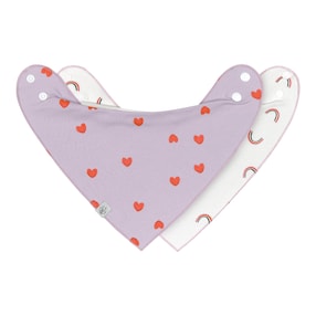 Lot de 2 foulards Happy cerises