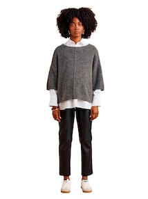 Pullover für Schwangerschaft & Stillzeit, Mohair-Strick