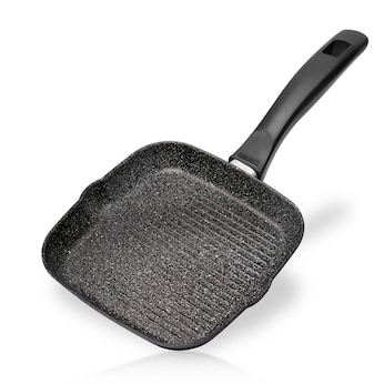 STONELINE Grillpfanne 16 cm | ohne Deckel - Schwarz