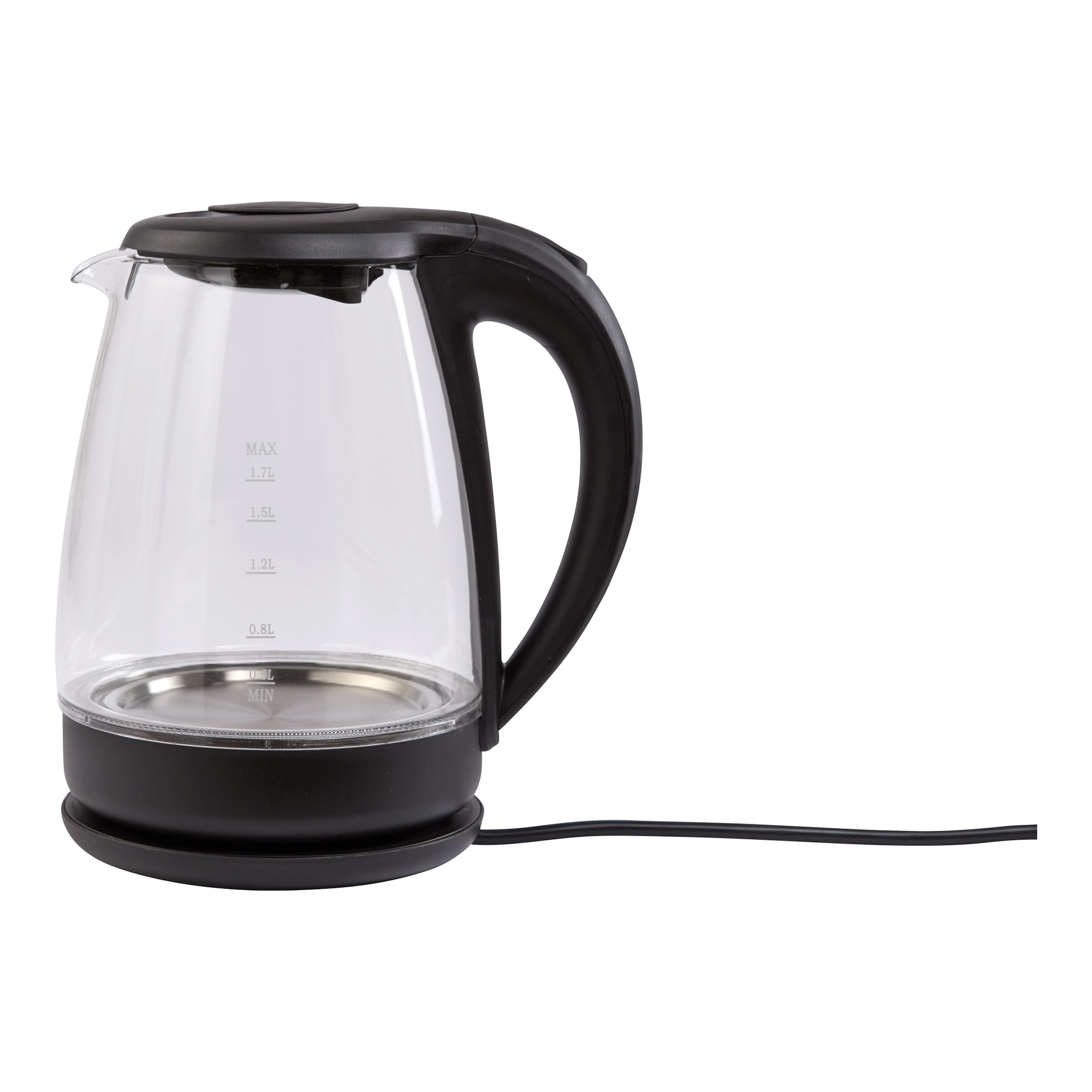 LED-Glaswasserkocher, 1,7 l