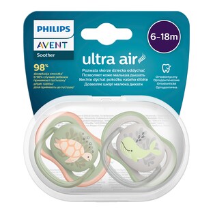 2er-Pack Schnuller ultra air, 6-18M