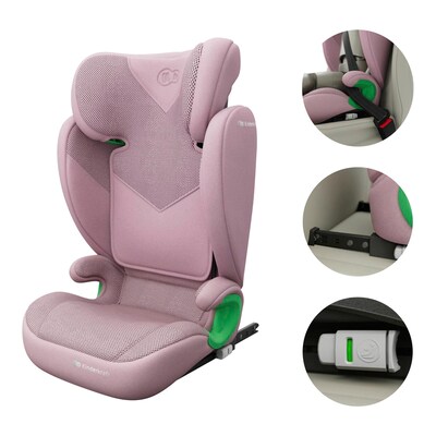 Kinderkraft Kindersitz JUNIOR FIX 2 PLUS rosa