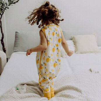 Sommer-Sleepoverall Musselin 0.5 TOG
