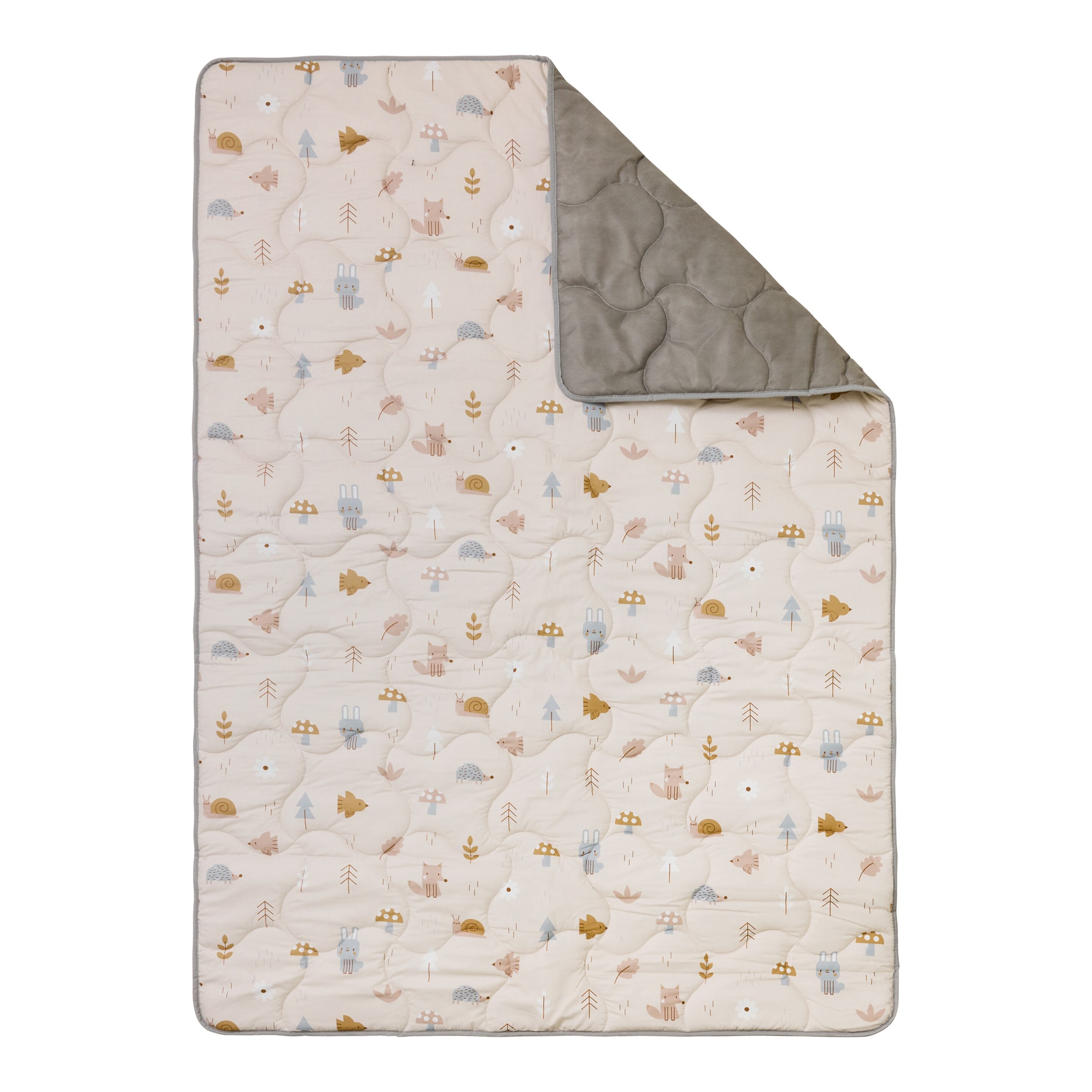 Bornino Home Krabbeldecke Jumbo mit wasserfester Unterseite 140x200 cm