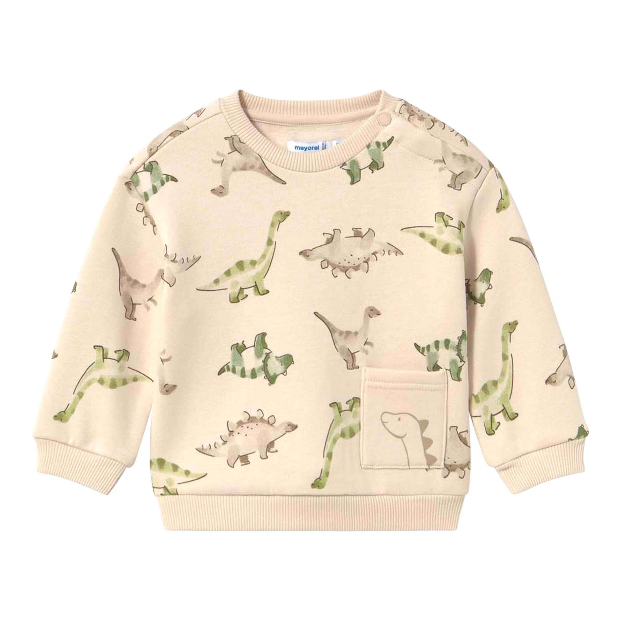 Mayoral Sweatshirt mit Tasche Dinos
