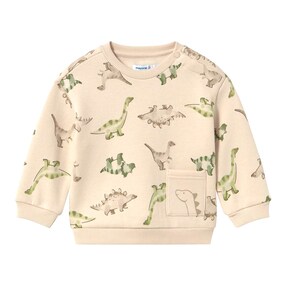 Sweatshirt mit Tasche Dinos