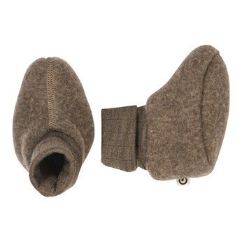 Wollfleece-Schlupfschuhe