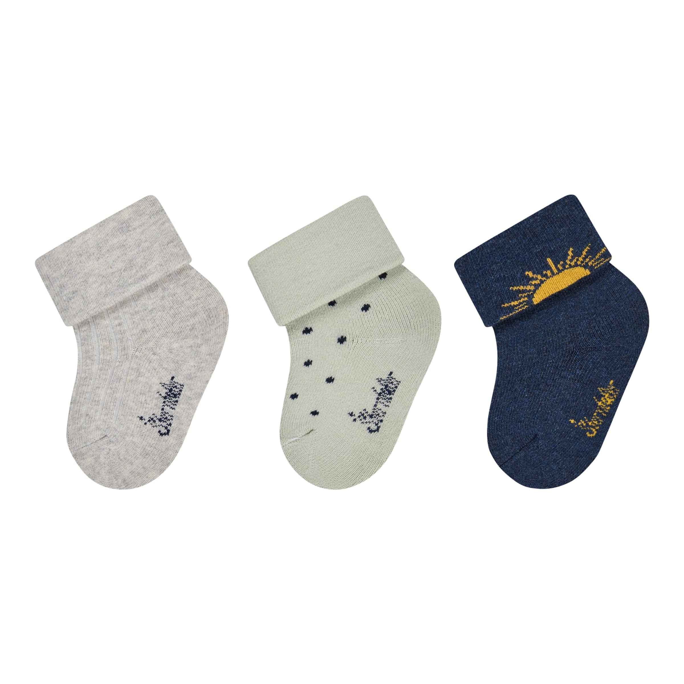 Sterntaler 3er-Pack Socken Sonne Sterne