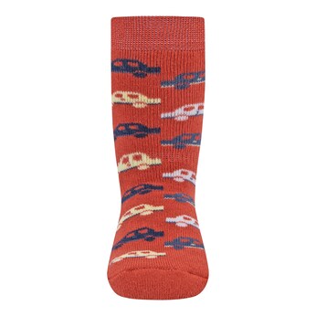 2er-Pack ABS-Socken Autos Ringel