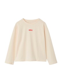 Shirt mit Schriftzug Mädchen BASIC