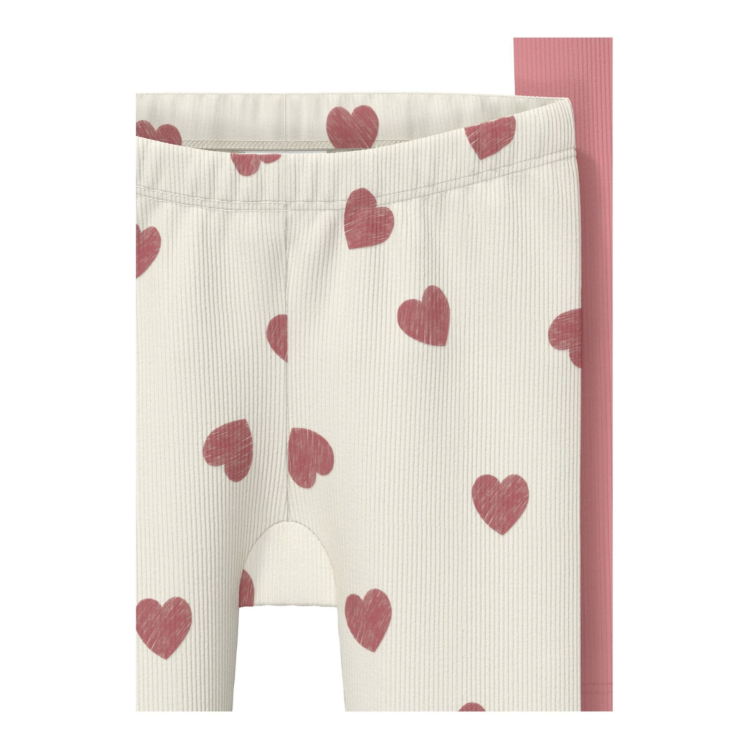 2er-Pack Leggings Herzen