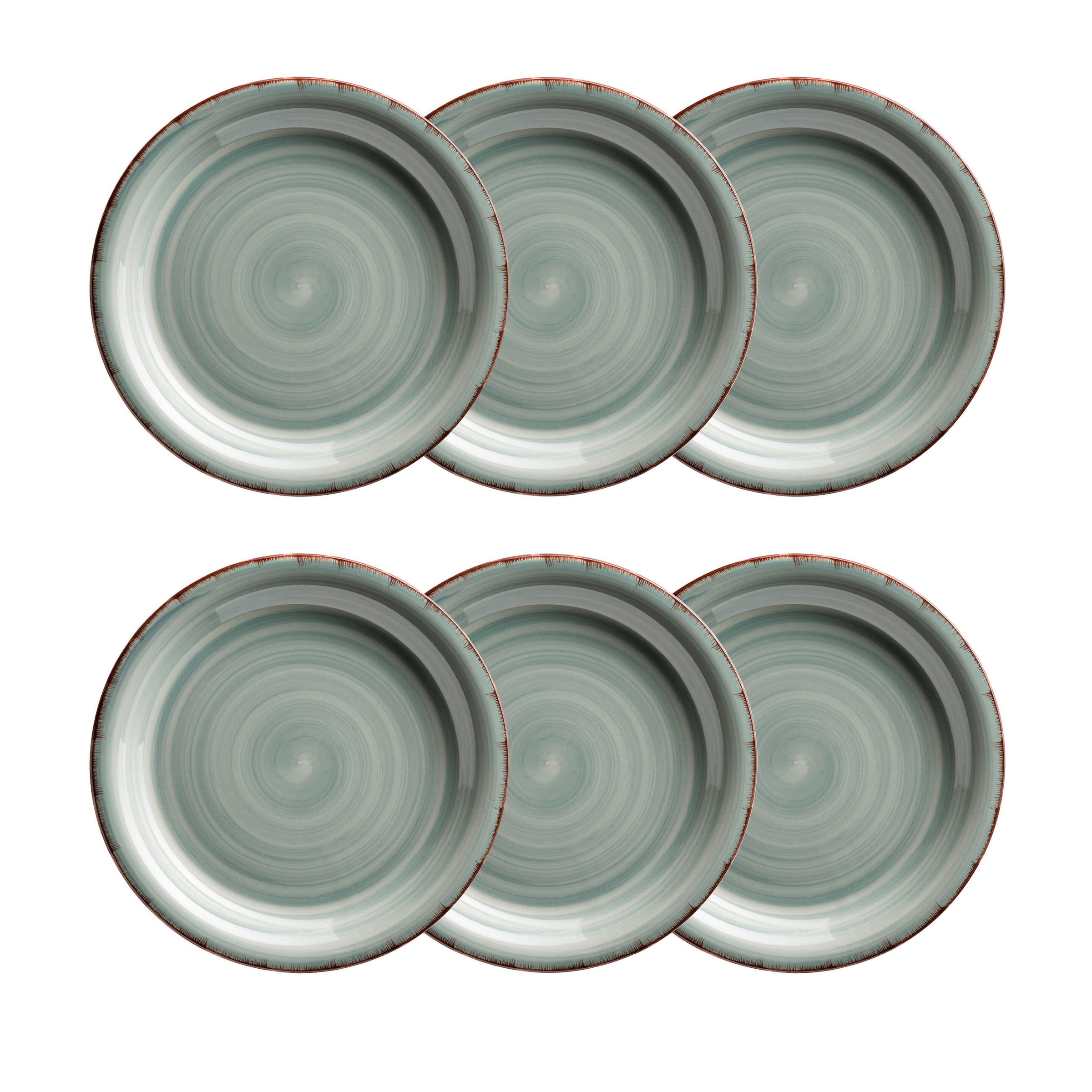 Dessertteller-Set, Steingut LUMACA